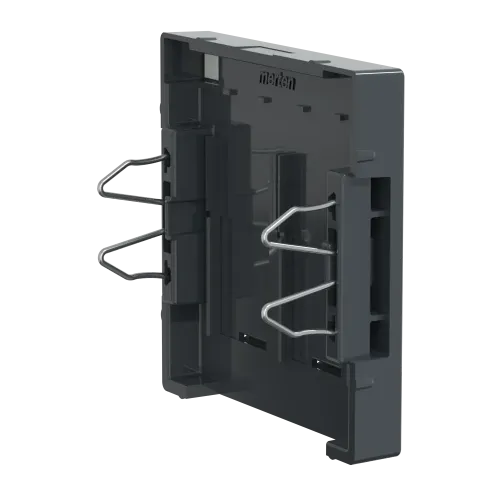Накладка компьютерной розетки RJ45, двойная, антрацит, Merten MTN466514
