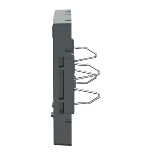 Накладка компьютерной розетки RJ45, двойная, антрацит, Merten MTN466514