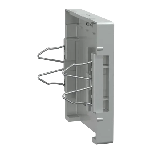 Накладка компьютерной розетки RJ45, двойная, алюминий, Merten MTN466560