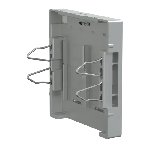 Накладка компьютерной розетки RJ45, двойная, алюминий, Merten MTN466560