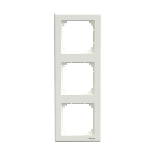 Рамка 3 поста, полярно-белый, Merten M-SMART MTN478319