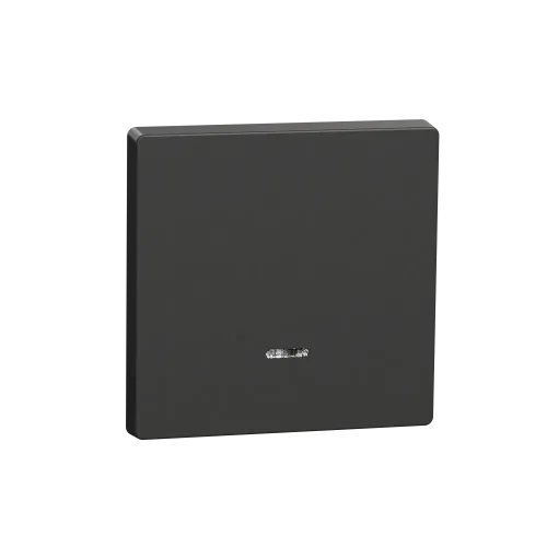 Клавиша одинарная с подсветкой, антрацит, D-Life Merten MTN3320-6034