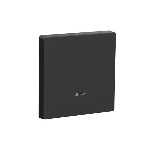 Клавиша одинарная с подсветкой, антрацит, D-Life Merten MTN3320-6034
