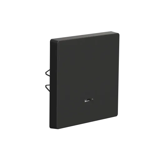 Клавиша одинарная с подсветкой, антрацит, D-Life Merten MTN3320-6034