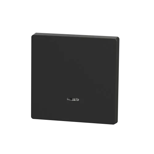 Клавиша одинарная с подсветкой, антрацит, D-Life Merten MTN3320-6034