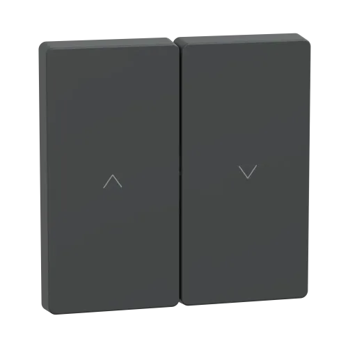 Накладка механизма управления жалюзи, антрацит, Merten MTN3855-6034