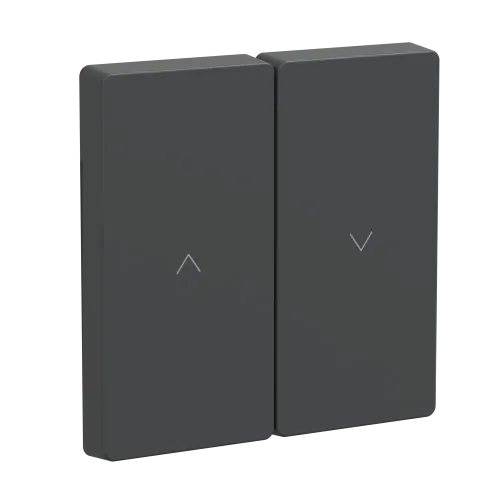 Накладка механизма управления жалюзи, антрацит, Merten MTN3855-6034