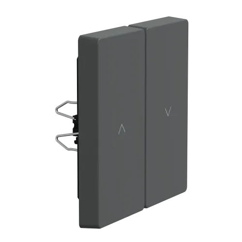 Накладка механизма управления жалюзи, антрацит, Merten MTN3855-6034