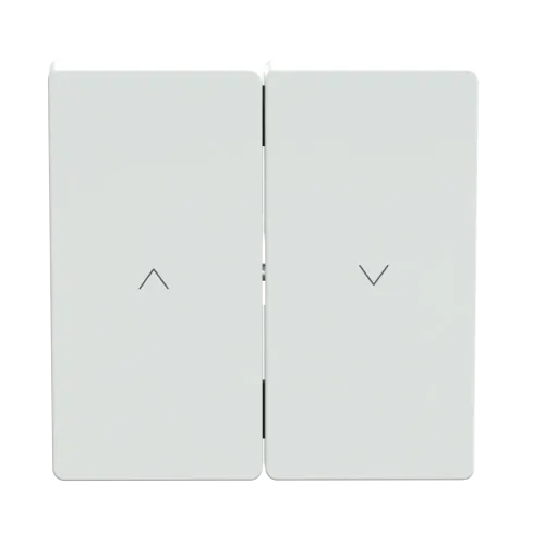 Накладка механизма управления жалюзи, белый лотос, Merten MTN3855-6035