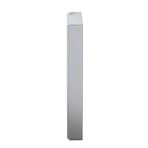 Рамка 1 пост, нержавеющая сталь, Merten MTN4010-6536