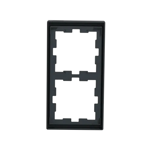 Рамка 2 поста, антрацит, Merten MTN4020-6534