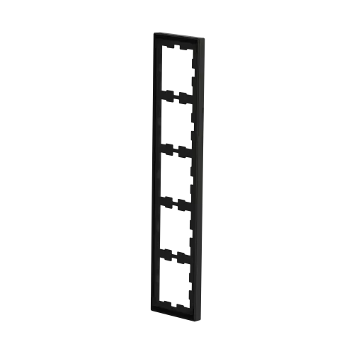 Рамка 5 постов, антрацит, Merten MTN4050-6534