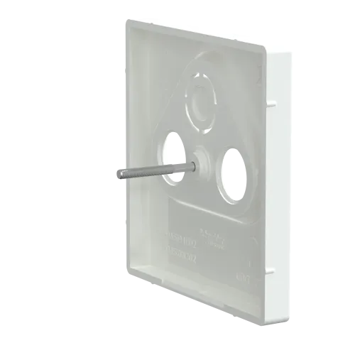 Накладка телевизионной розетки, белый лотос, Merten MTN4123-6035