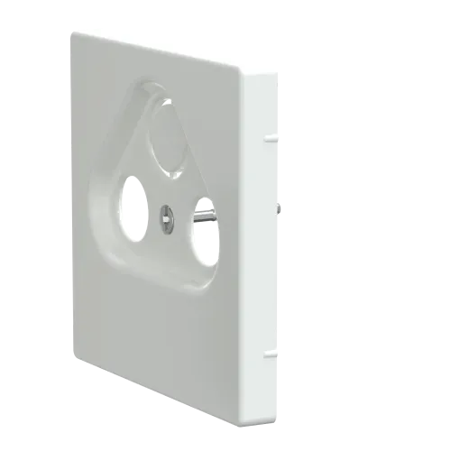 Накладка телевизионной розетки, белый лотос, Merten MTN4123-6035