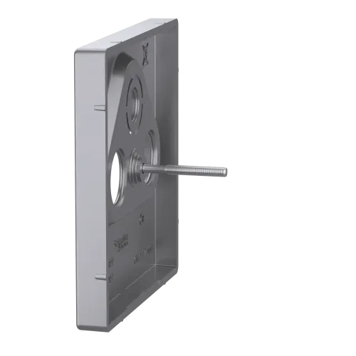 Накладка телевизионной розетки, нержавеющая сталь, Merten MTN4123-6036