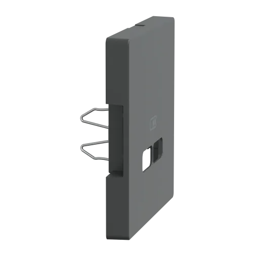 Накладка USB розетки, антрацит, Merten MTN4367-6034