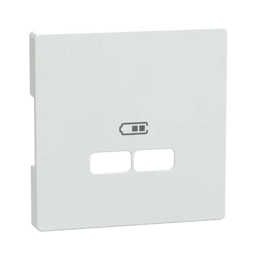 Накладка USB розетки, белый лотос, Merten MTN4367-6035