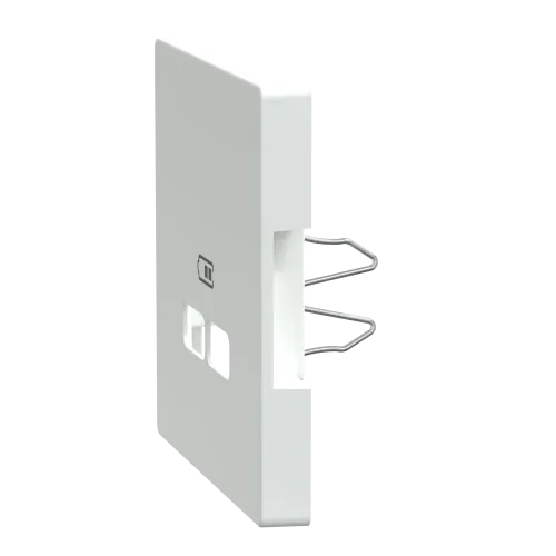 Накладка USB розетки, белый лотос, Merten MTN4367-6035