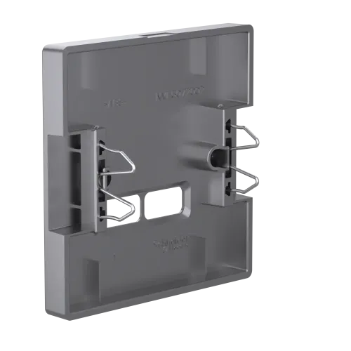 Накладка USB розетки, нержавеющая сталь, Merten MTN4367-6036