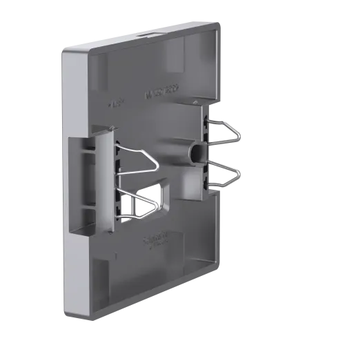 Накладка USB розетки, нержавеющая сталь, Merten MTN4367-6036