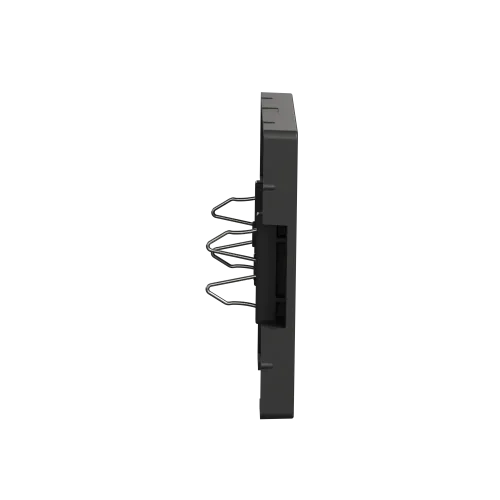 Накладка компьютерной розетки RJ45, двойная, антрацит, Merten MTN4572-6034