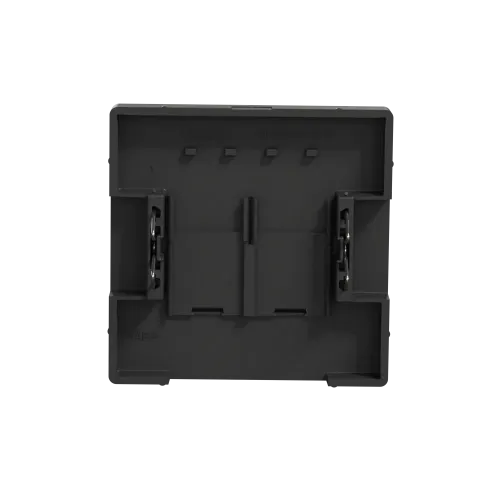 Накладка компьютерной розетки RJ45, двойная, антрацит, Merten MTN4572-6034