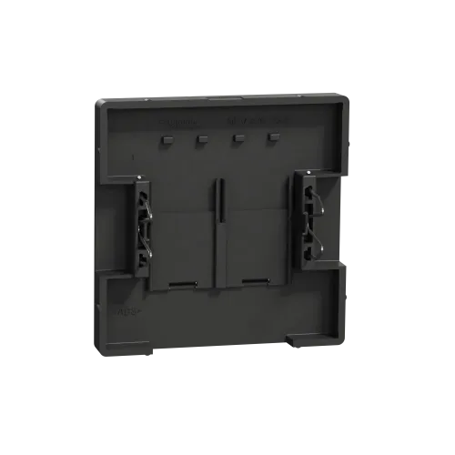 Накладка компьютерной розетки RJ45, двойная, антрацит, Merten MTN4572-6034