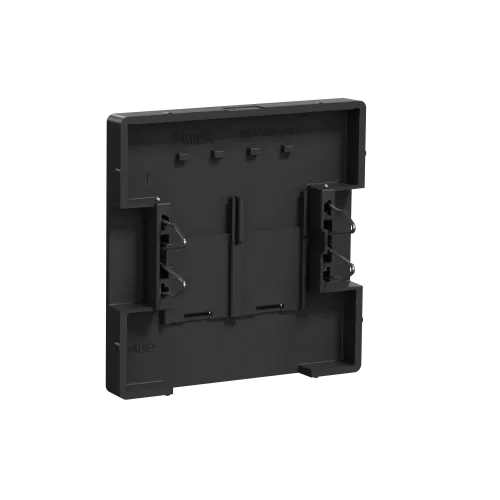 Накладка компьютерной розетки RJ45, двойная, антрацит, Merten MTN4572-6034