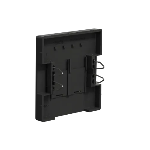 Накладка компьютерной розетки RJ45, двойная, антрацит, Merten MTN4572-6034