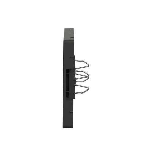 Накладка компьютерной розетки RJ45, двойная, антрацит, Merten MTN4572-6034