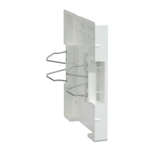 Накладка компьютерной розетки RJ45, двойная, белый лотос, Merten MTN4572-6035