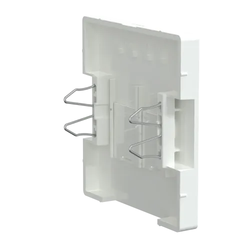 Накладка компьютерной розетки RJ45, двойная, белый лотос, Merten MTN4572-6035