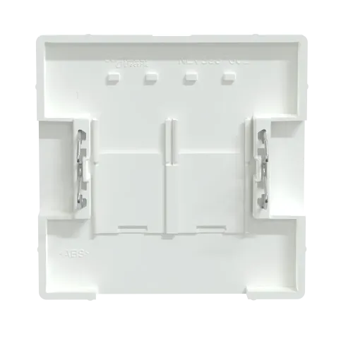 Накладка компьютерной розетки RJ45, двойная, белый лотос, Merten MTN4572-6035
