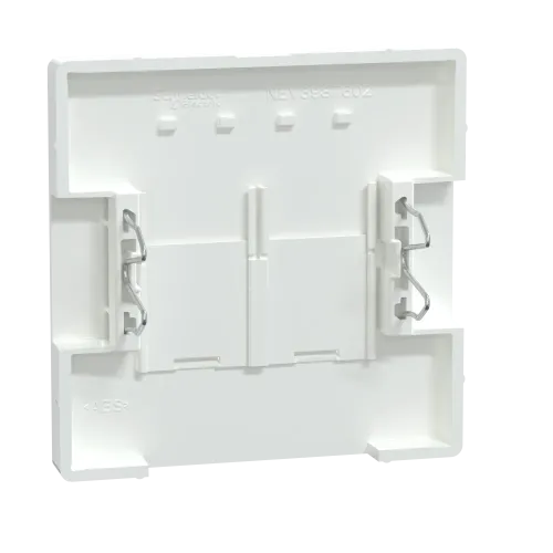 Накладка компьютерной розетки RJ45, двойная, белый лотос, Merten MTN4572-6035