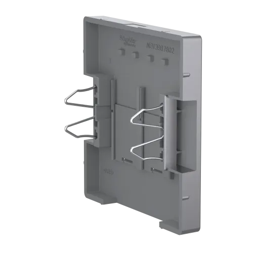 Накладка компьютерной розетки RJ45, двойная, нержавеющая сталь, Merten MTN4572-6036