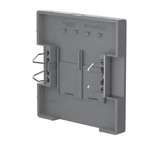 Накладка компьютерной розетки RJ45, двойная, нержавеющая сталь, Merten MTN4572-6036