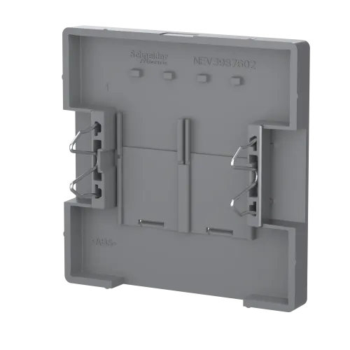 Накладка компьютерной розетки RJ45, двойная, нержавеющая сталь, Merten MTN4572-6036