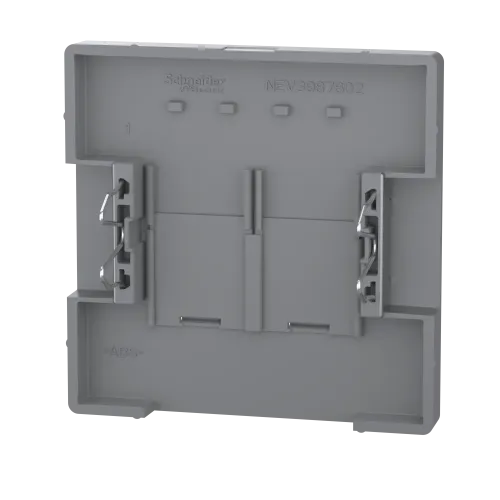 Накладка компьютерной розетки RJ45, двойная, нержавеющая сталь, Merten MTN4572-6036