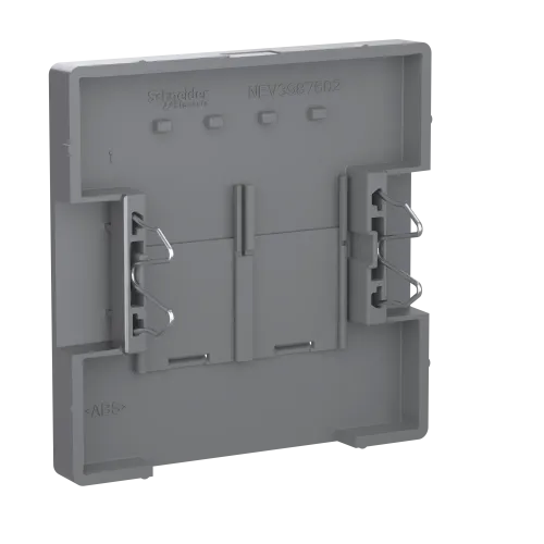 Накладка компьютерной розетки RJ45, двойная, нержавеющая сталь, Merten MTN4572-6036