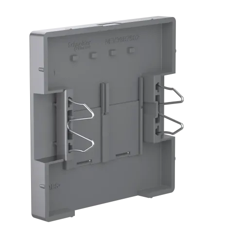 Накладка компьютерной розетки RJ45, двойная, нержавеющая сталь, Merten MTN4572-6036