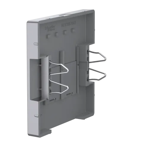 Накладка компьютерной розетки RJ45, двойная, нержавеющая сталь, Merten MTN4572-6036