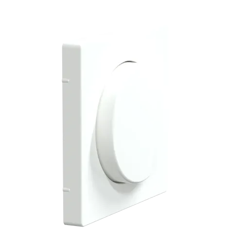 Накладка диммера поворотного, белый лотос, Merten MTN5250-6035