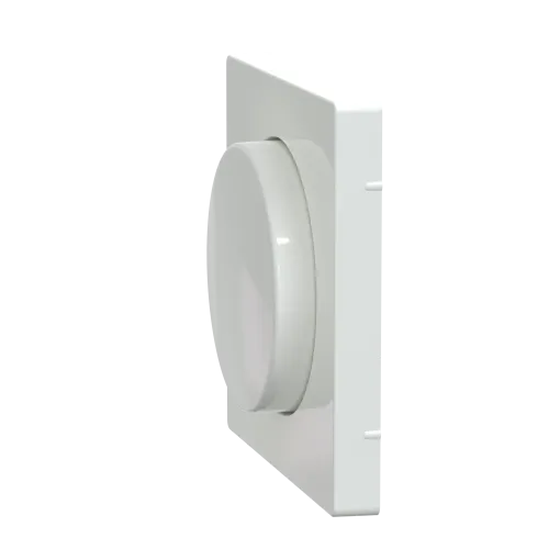 Накладка диммера поворотного, белый лотос, Merten MTN5250-6035