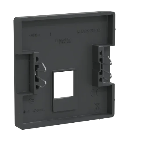 Накладка телефонной розетки RJ12, антрацит, Merten MTN4215-6034