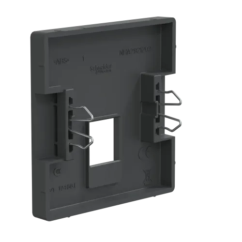 Накладка телефонной розетки RJ12, антрацит, Merten MTN4215-6034