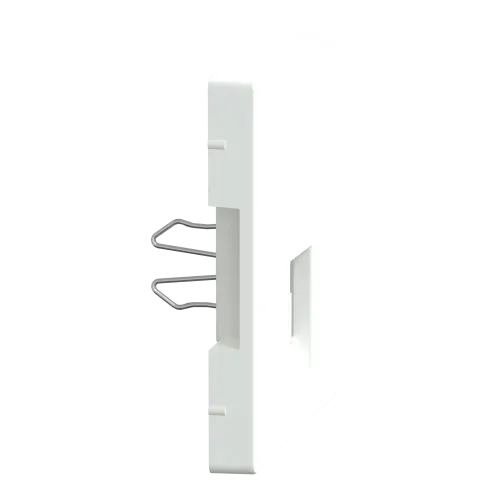 Накладка телефонной розетки RJ12, белый лотос, Merten MTN4215-6035