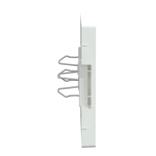 Накладка телефонной розетки RJ12, белый лотос, Merten MTN4215-6035