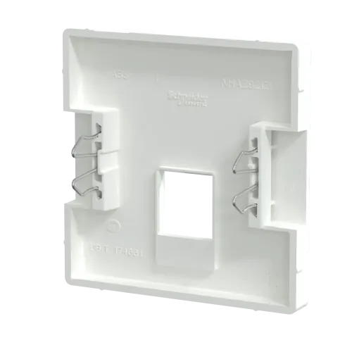 Накладка телефонной розетки RJ12, белый лотос, Merten MTN4215-6035