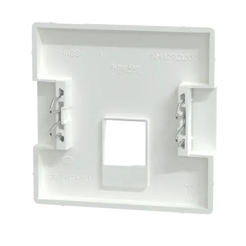 Накладка телефонной розетки RJ12, белый лотос, Merten MTN4215-6035