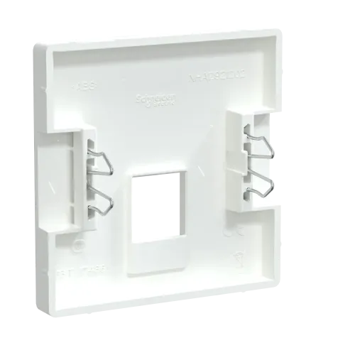 Накладка телефонной розетки RJ12, белый лотос, Merten MTN4215-6035